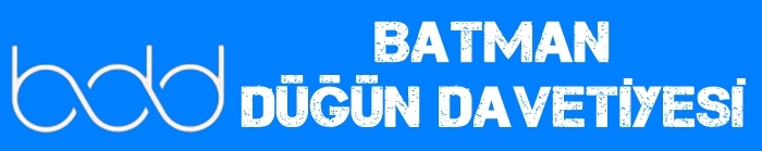 Batman Düğün Davetiyesi - 0541 504 4143 - Düğün Davetiyeleri siparişi - Tüm Türkiye'ye kargo